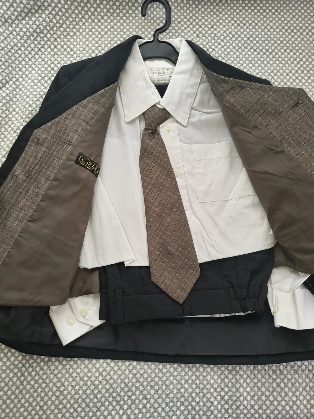 Sweet Kids Boys Formal Suit Set Black Jacket White Classic Black Boys'  Suite